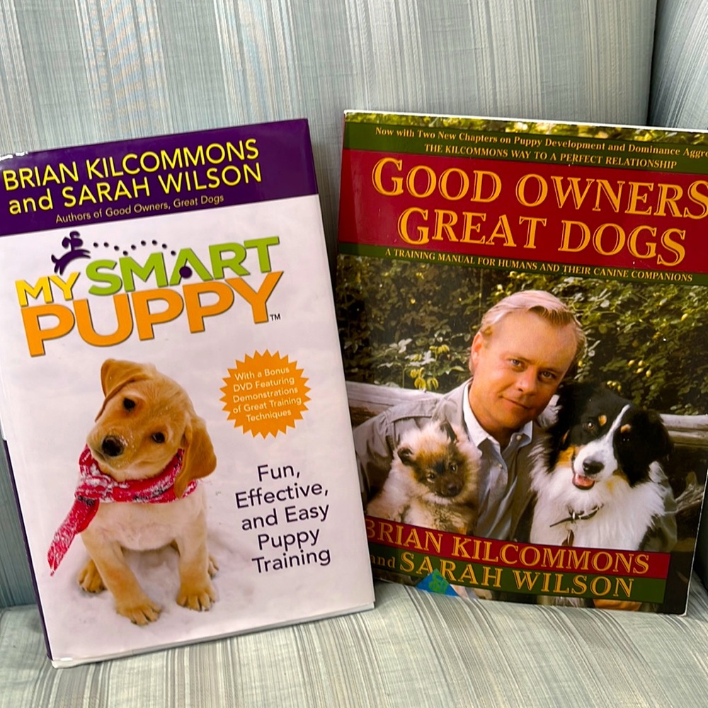 2 Dog Training Books.